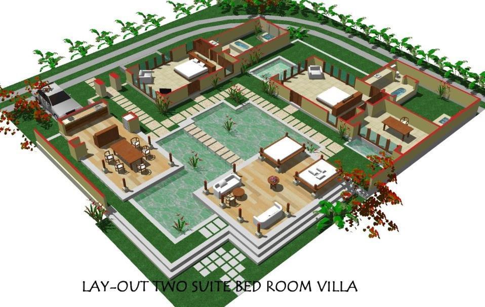 Natah Bale Villas Sanur  Luaran gambar